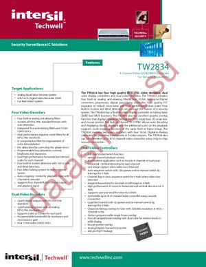 TW2834-PA3-GE (SLT) datasheet  